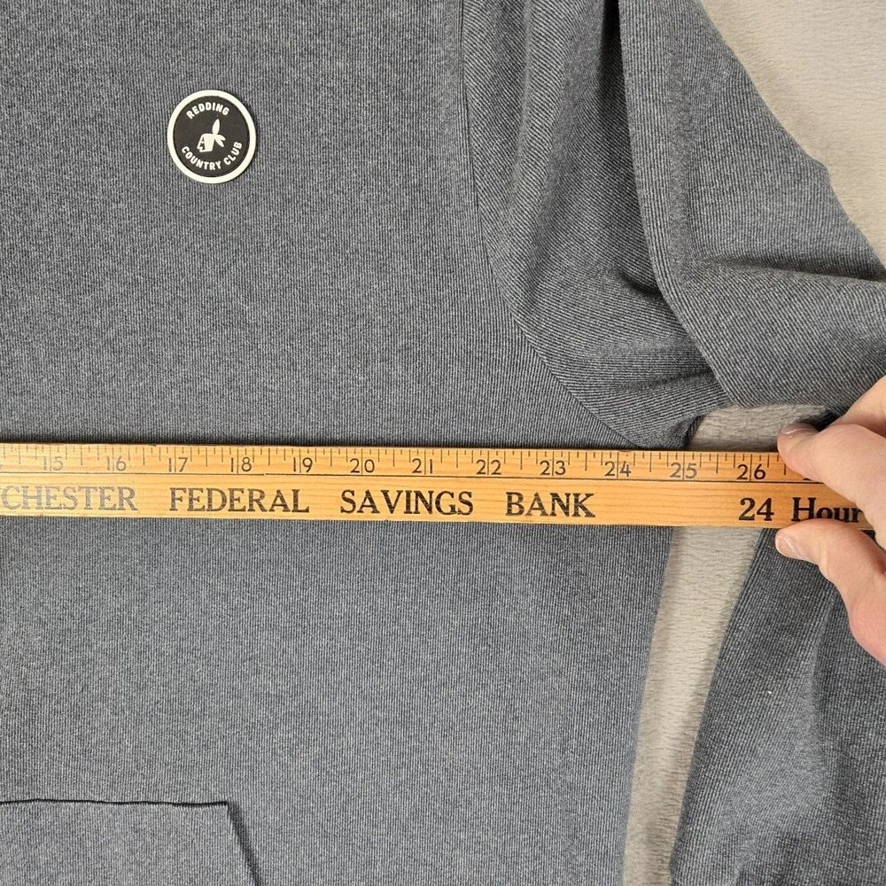 American Needle Hoodie Mens Large Reddimg Country Club Full Zip‎ Soft Golf